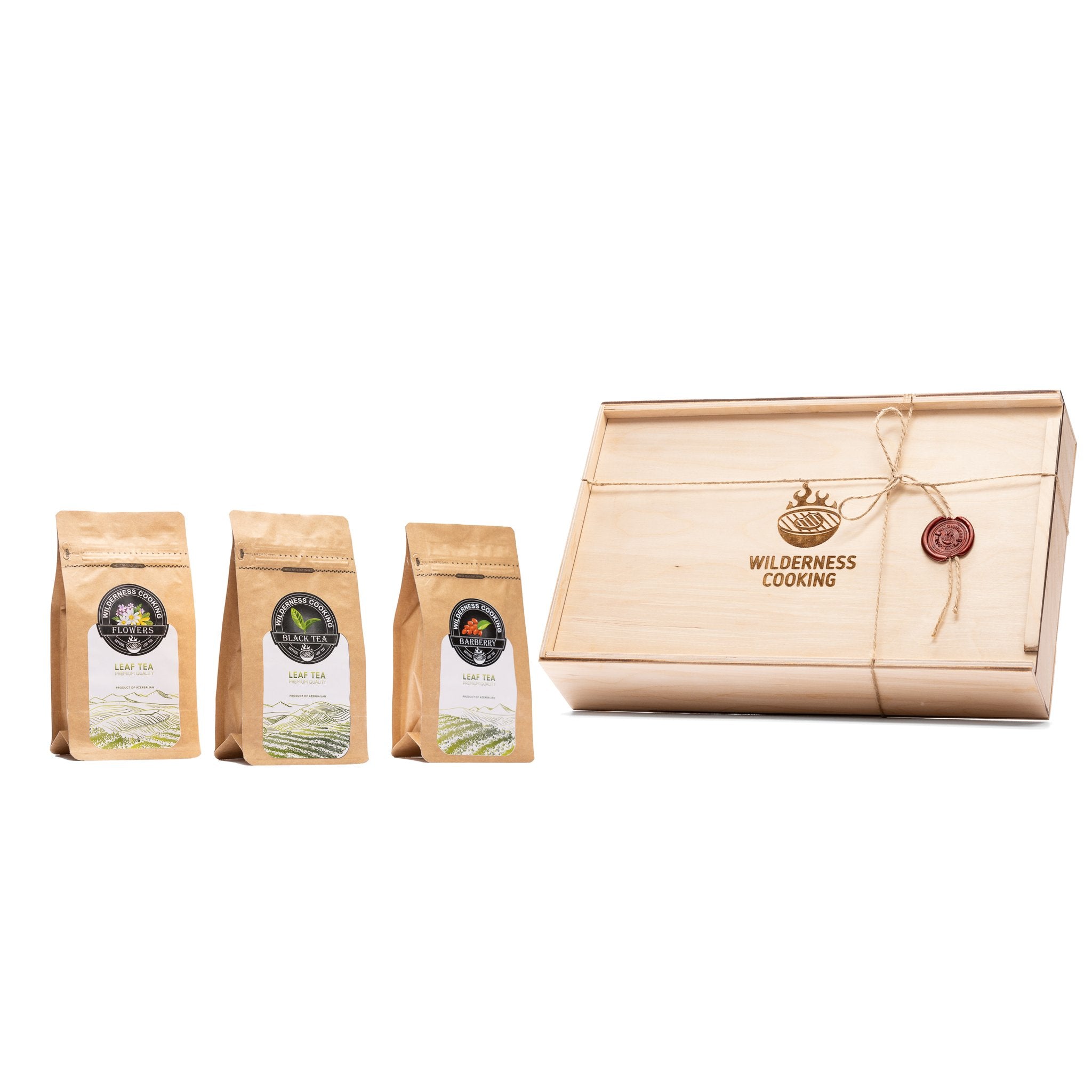 Wilderness Cooking Tea Set - 3 flavors