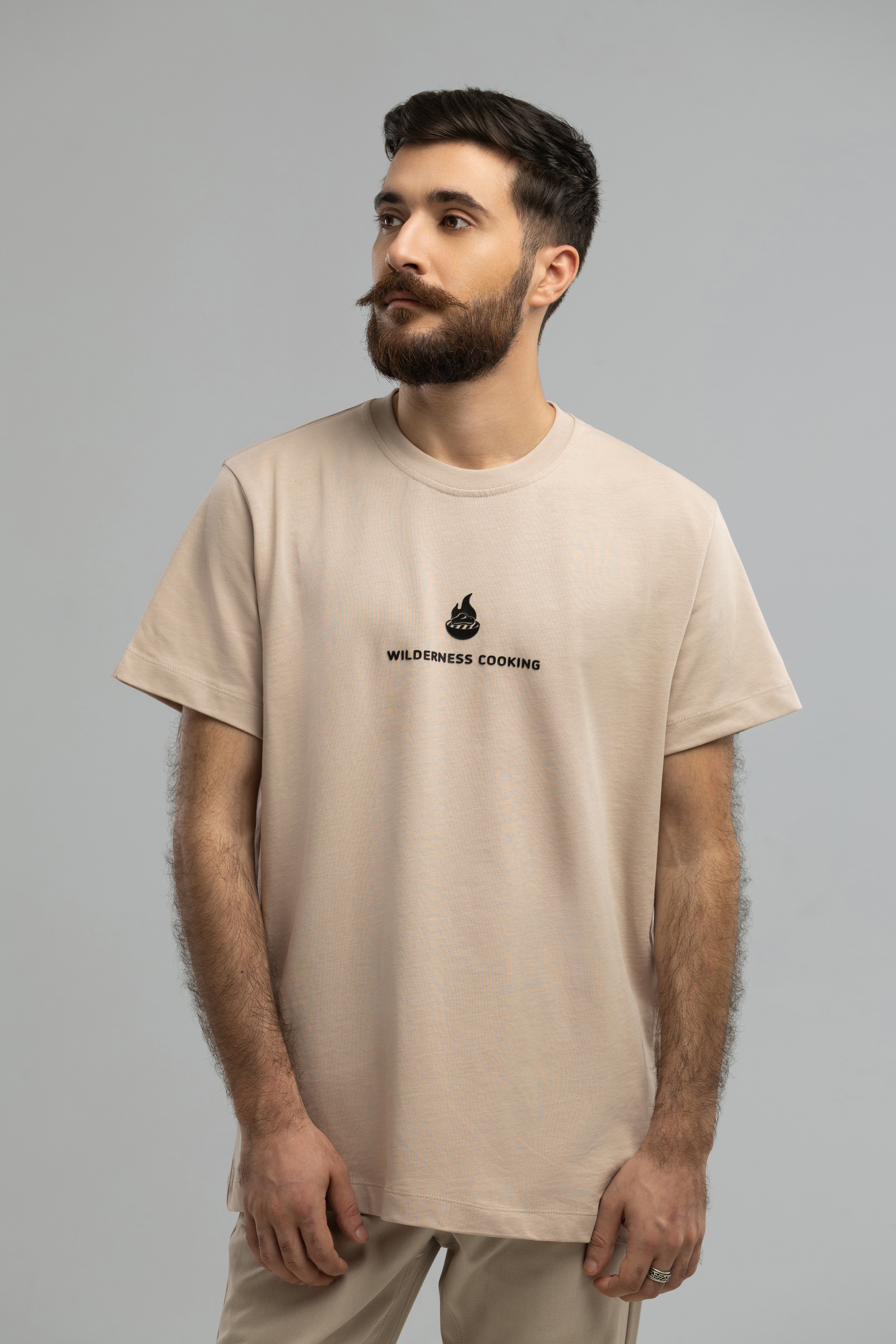 Wilderness Cooking Stone T-Shirt Inspired by Mickey the Goat