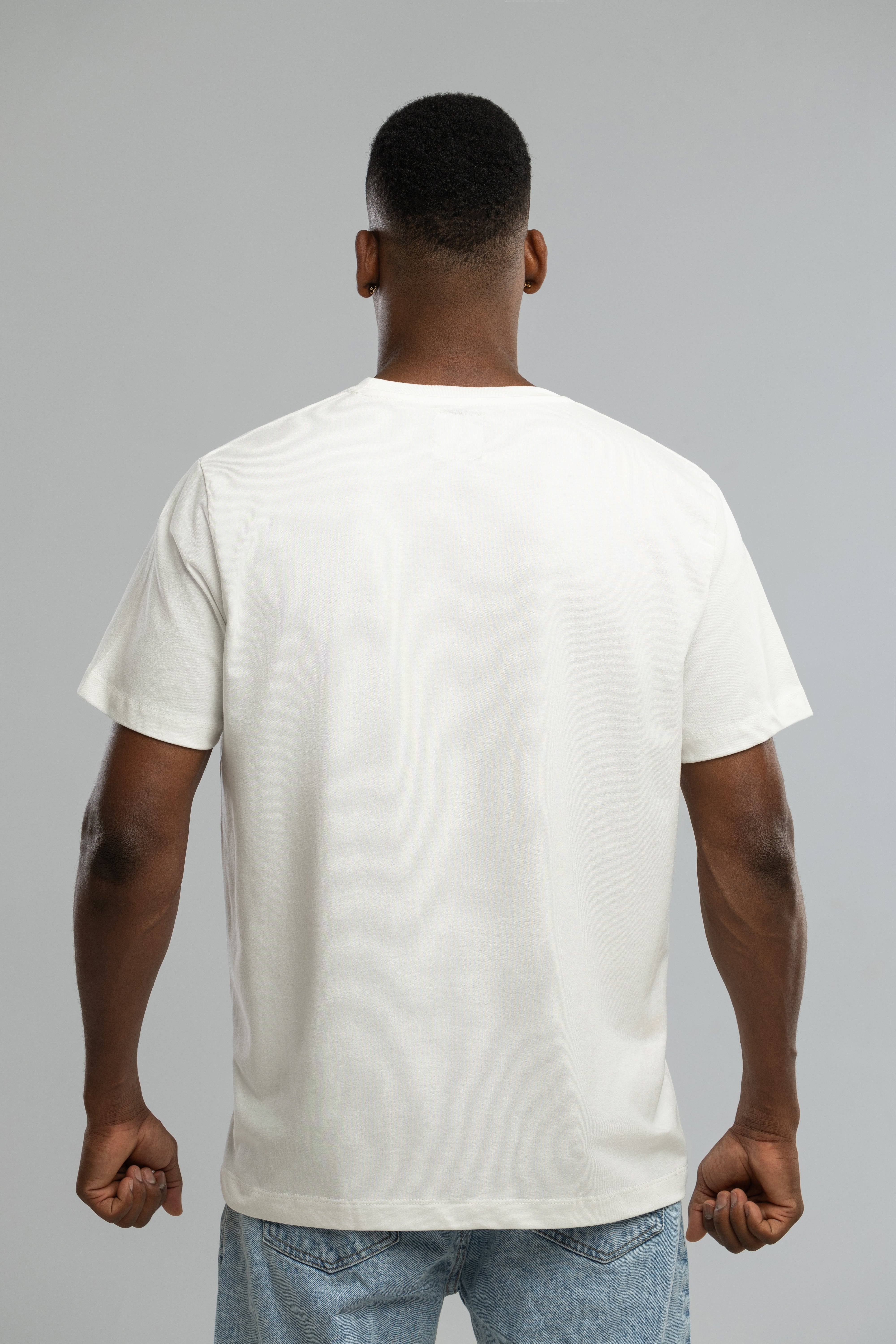 EU Monochrome Wilderness Cooking Logo Ecru T-Shirt