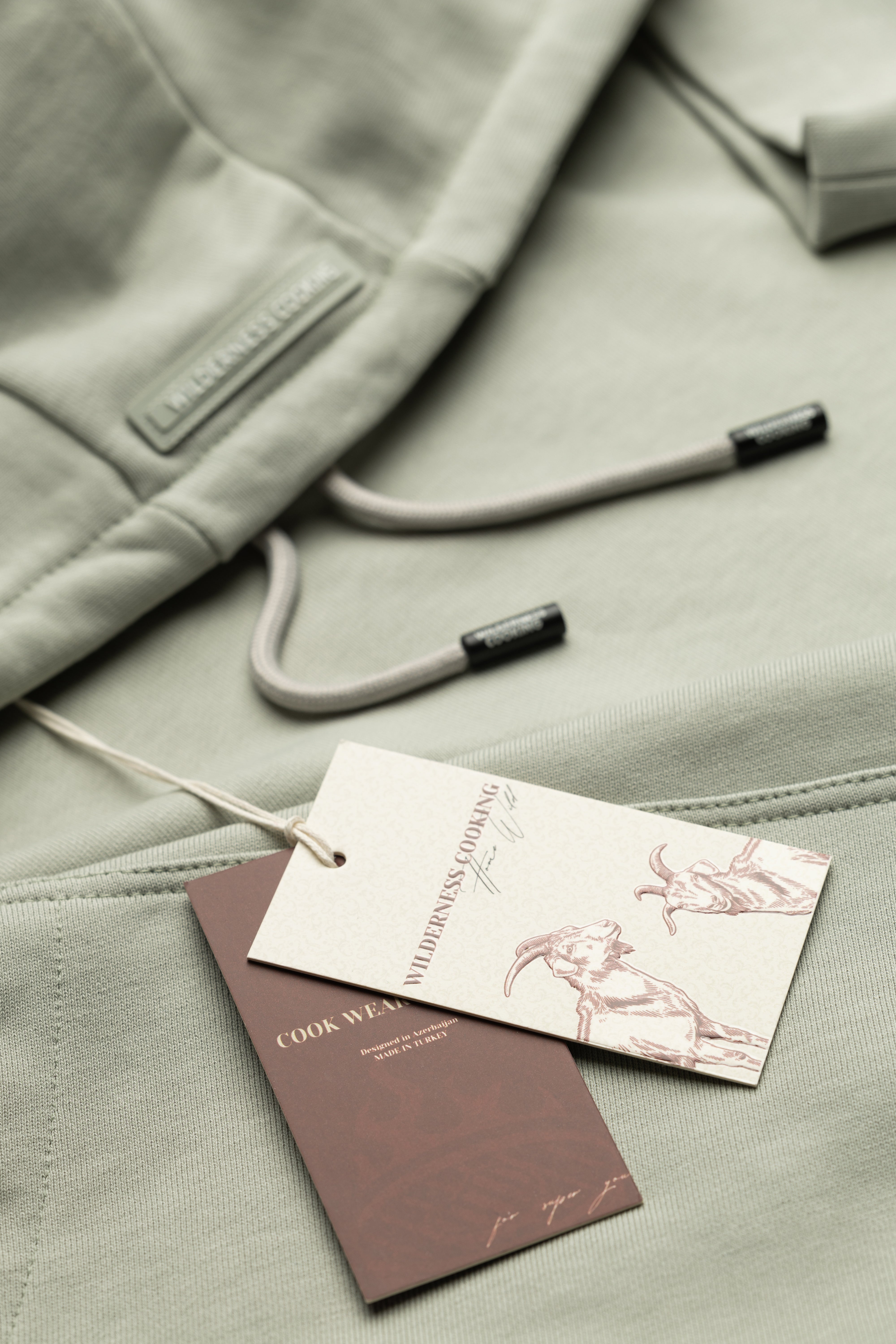 Pure Cotton Grey Hoodie Inspired by Mickey the Goat (Hoodie Gray Mickey Side Logo)