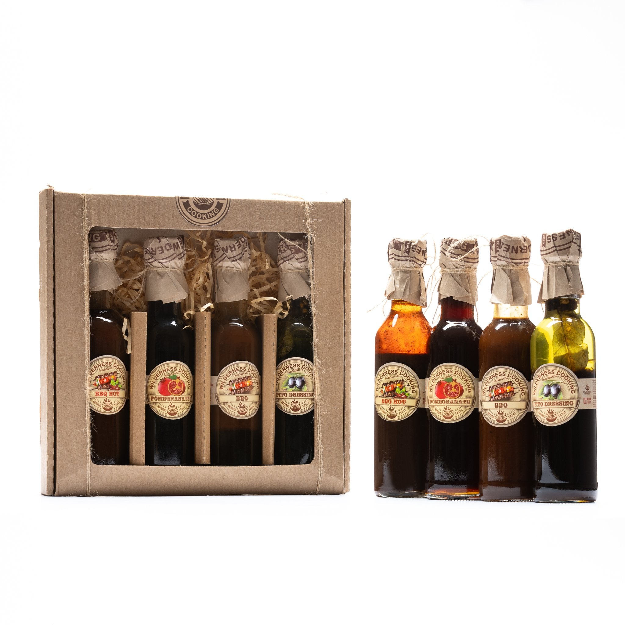 Wilderness Cooking Sauces Set - 4 flavors
