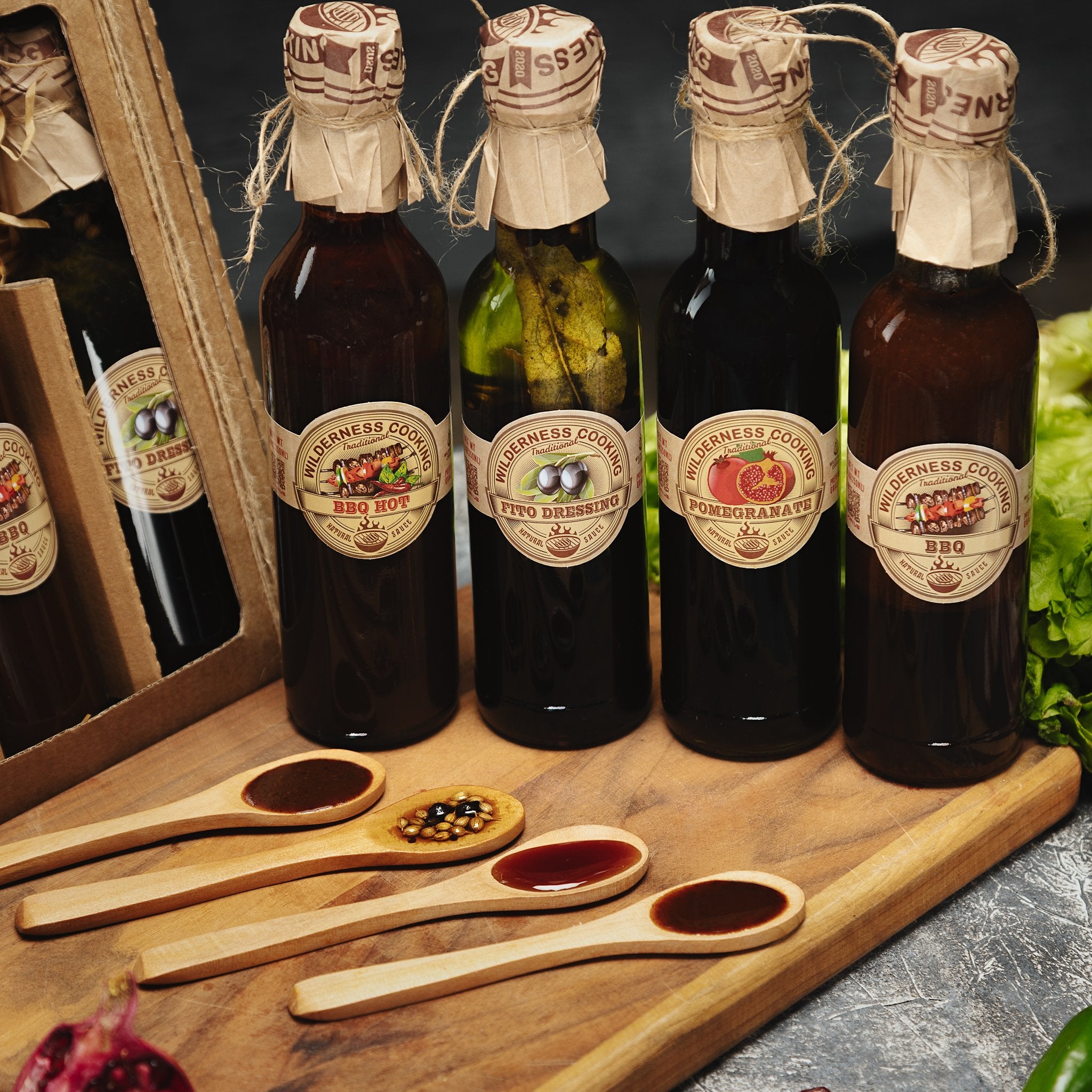 Wilderness Cooking Sauces Set - 4 flavors