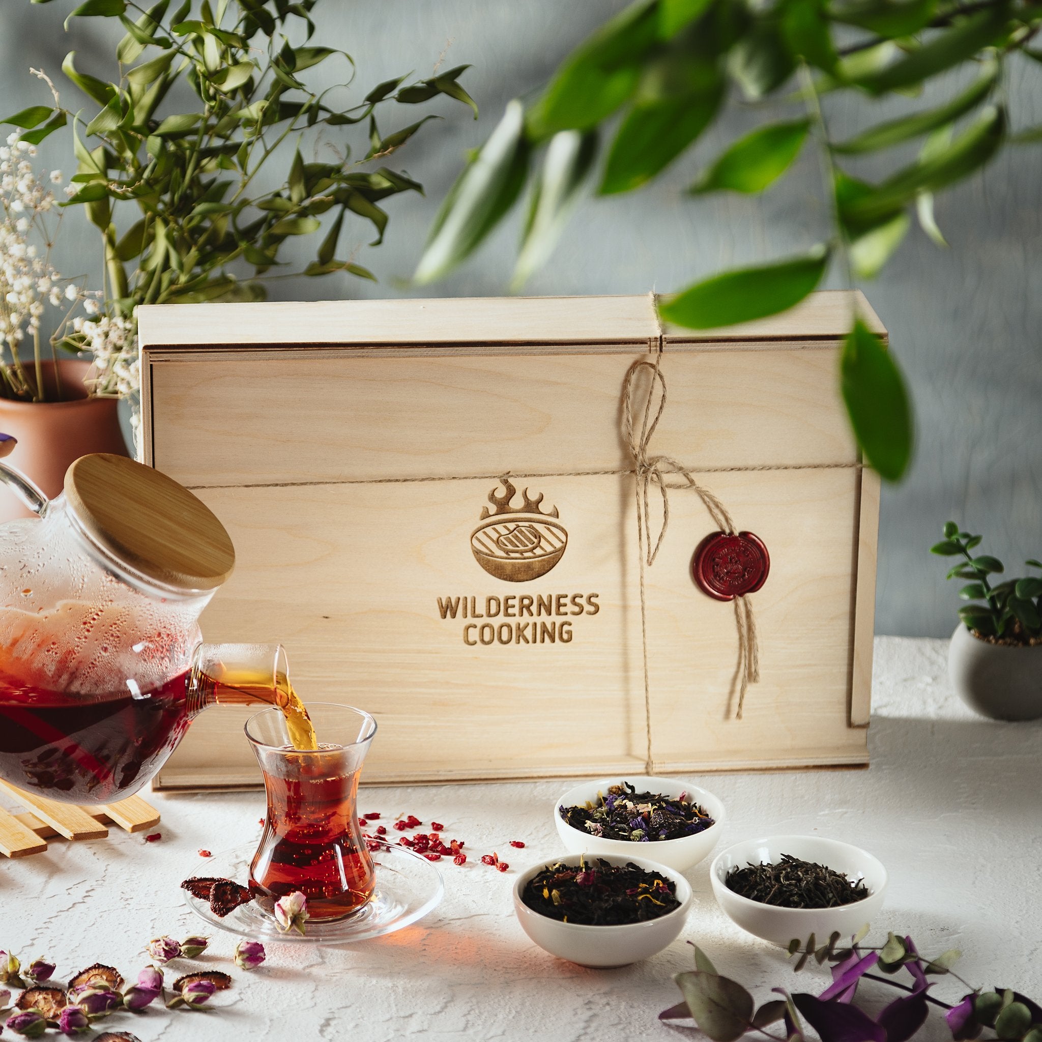 Wilderness Cooking Tea Set - 3 flavors