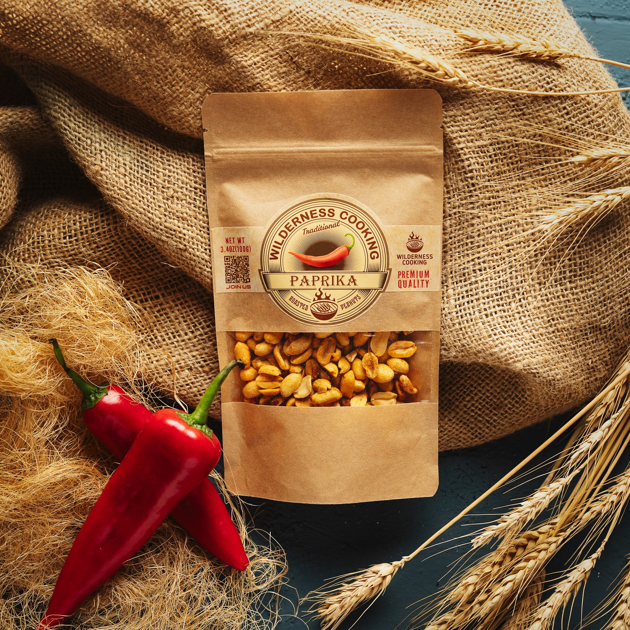Wilderness Cooking Peanut set - 5 flavors