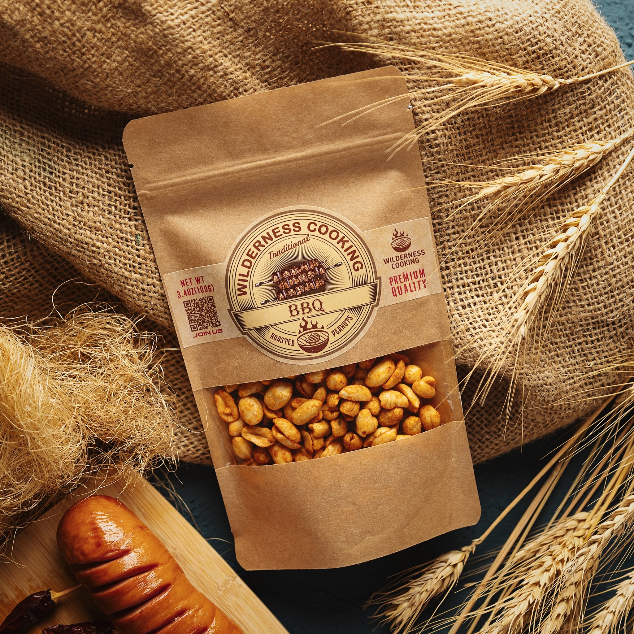 Wilderness Cooking Peanut set - 5 flavors