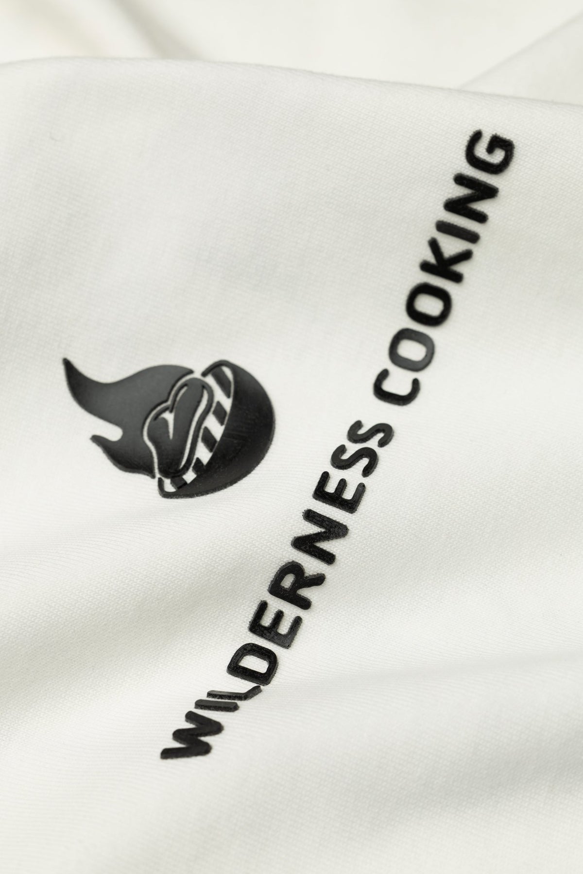 EU Mickey the Goat Inspired Ecru T-Shirt with Side Wilderness Cooking Logo - Home&Wild