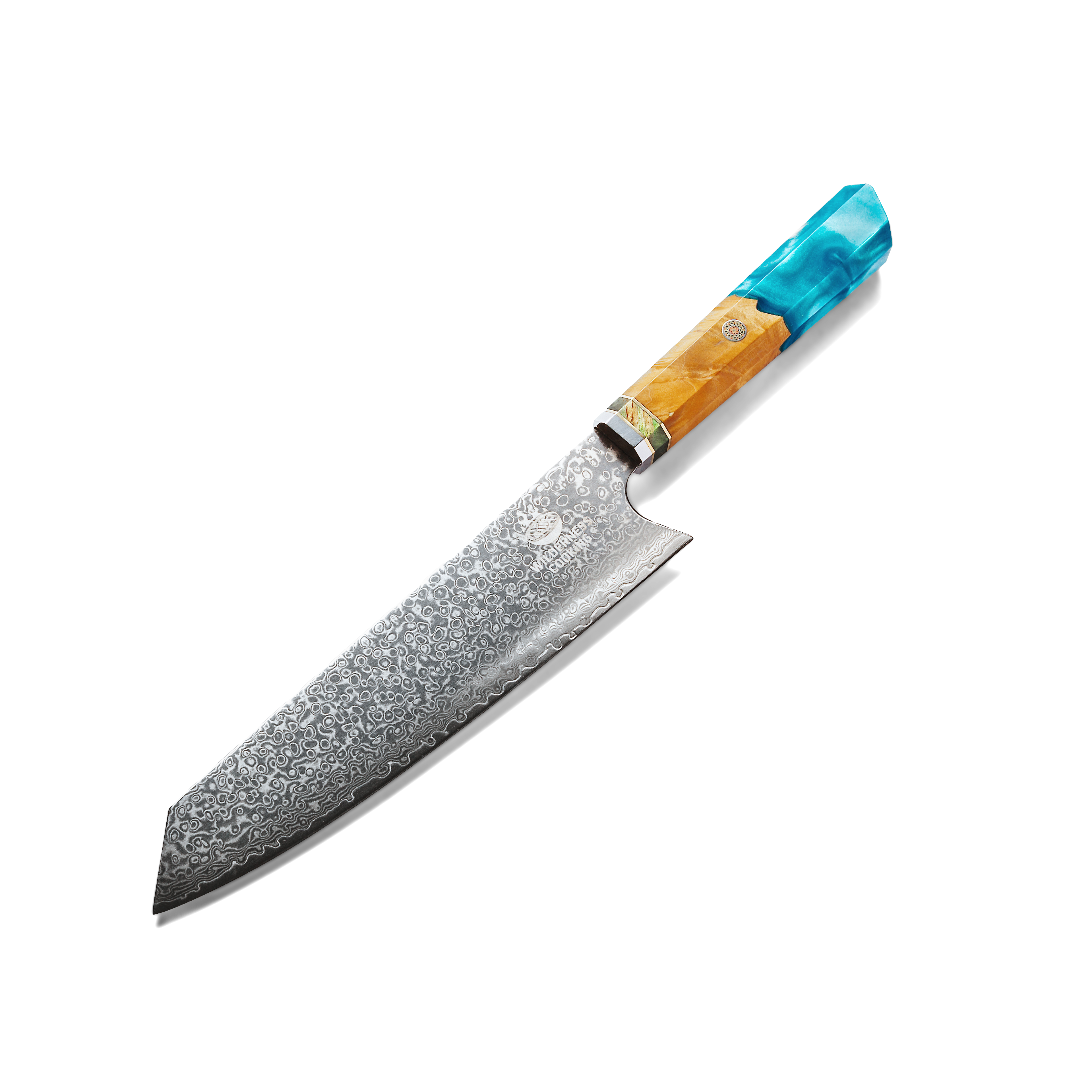 Premium Damascus Kiritsuke Head Chef Knife