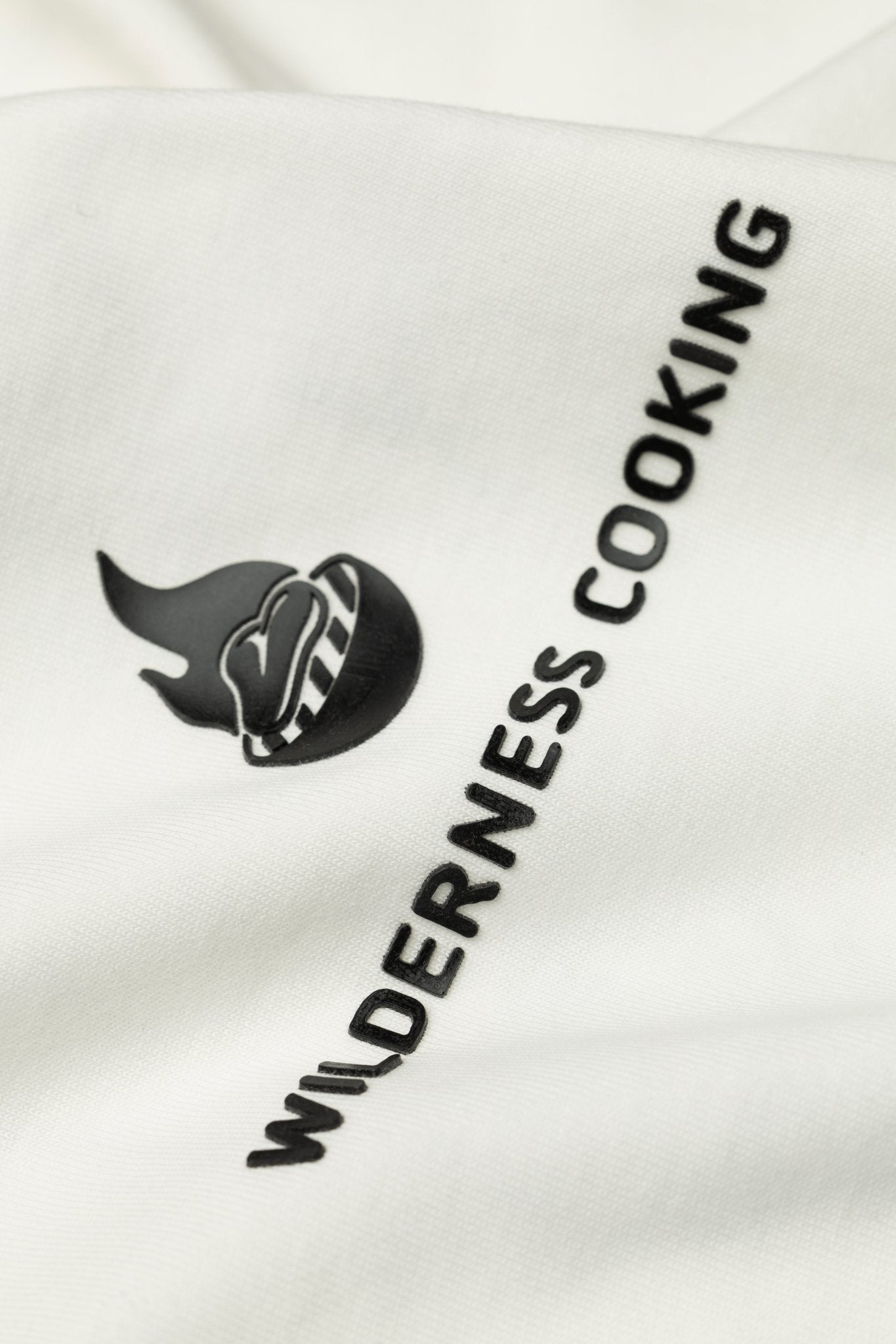 EU Mickey the Goat Inspired Ecru T-Shirt with Side Wilderness Cooking Logo - Home&Wild