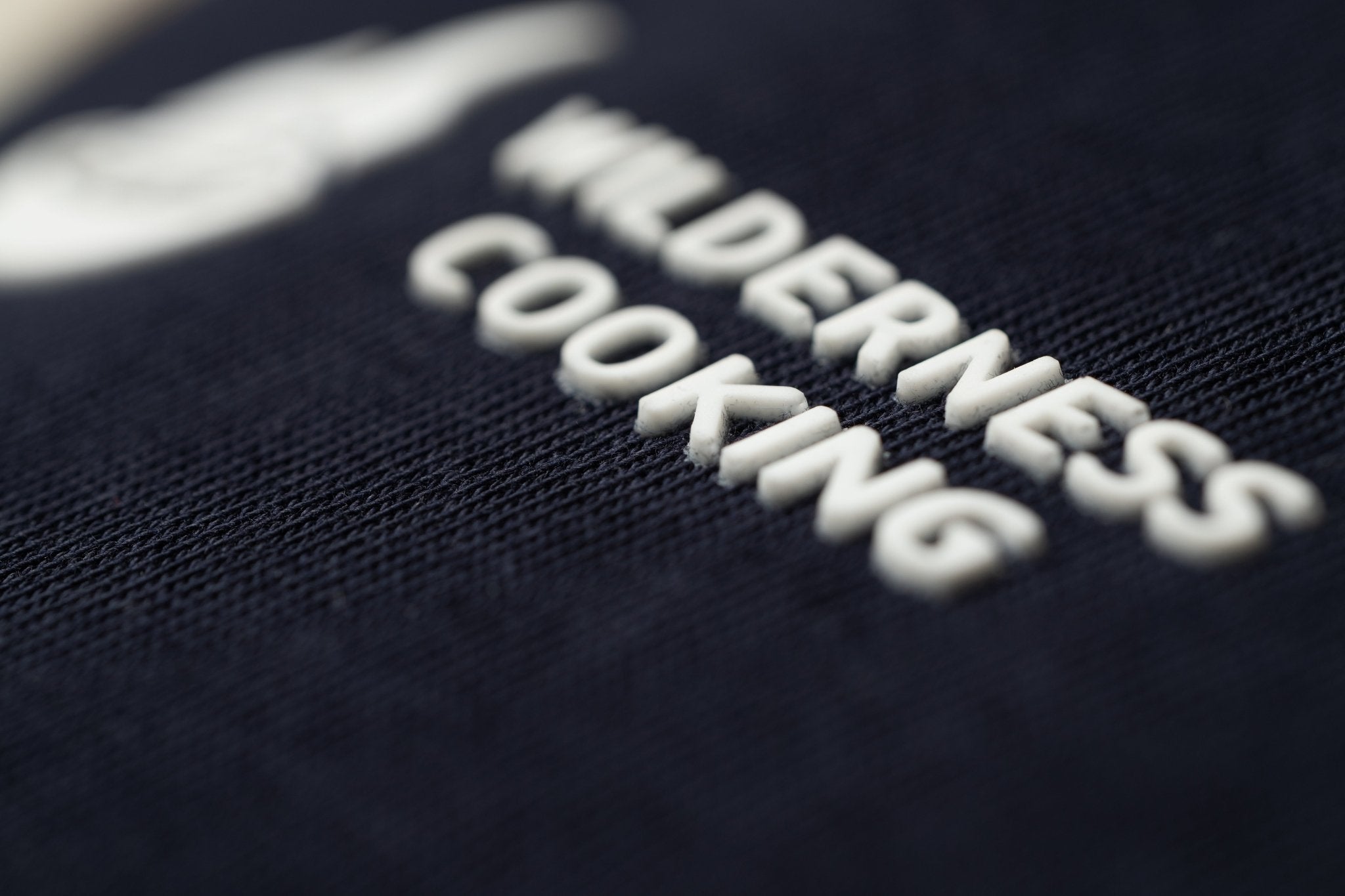 EU Mickey the Goat Inspired Navy Blue T-Shirt with Side Wilderness Cooking Logo - Home&Wild