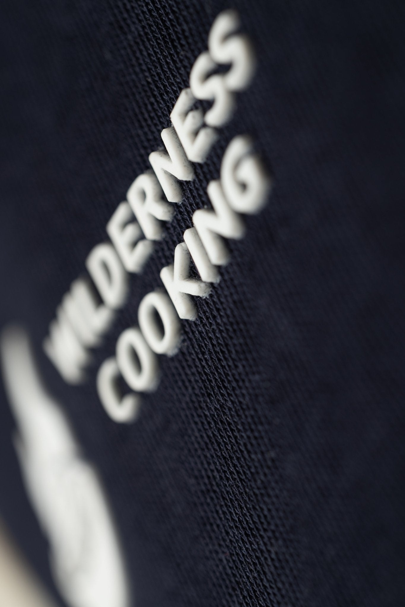 EU Monochrome Wilderness Cooking Logo Navy Blue T-Shirt - Home&Wild