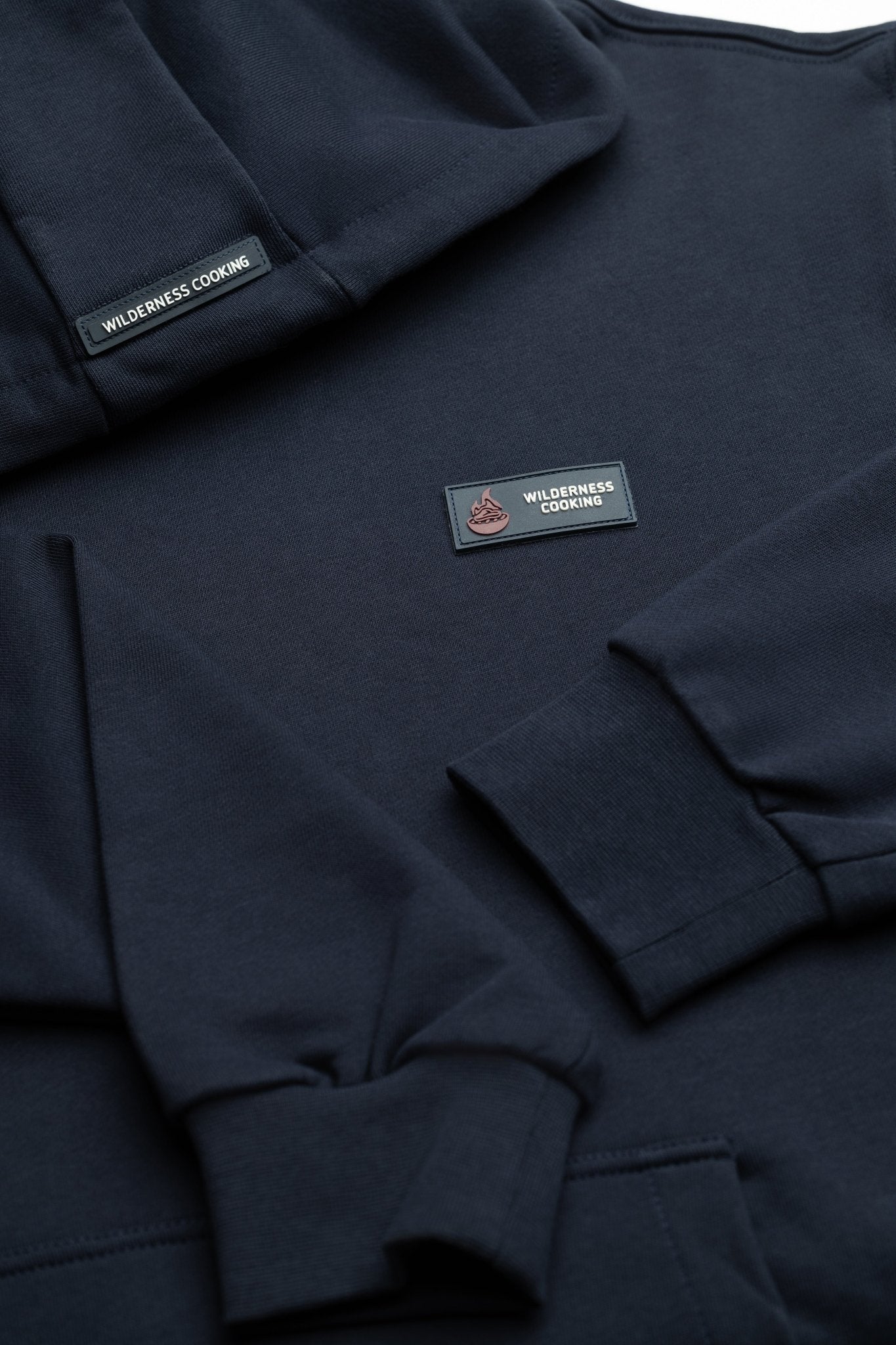 EU Pure Cotton Navy Hoodie Inspired by Mickey the Goat (Navy Blue Mickey Side Logo) - Home&Wild