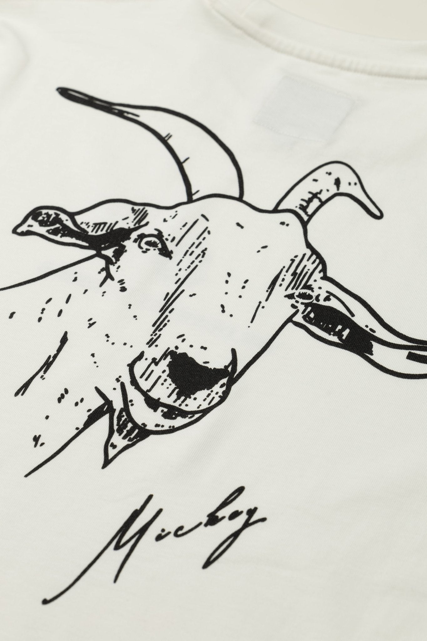 EU Wilderness Cooking Ecru T-Shirt Inspired by Mickey the Goat - Home&Wild