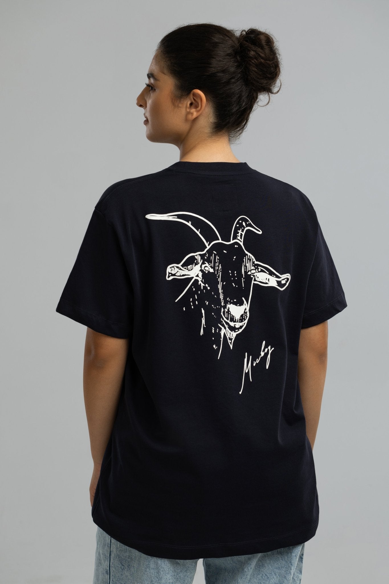EU Wilderness Cooking Navy Blue T-Shirt Inspired by Mickey the Goat - Home&Wild