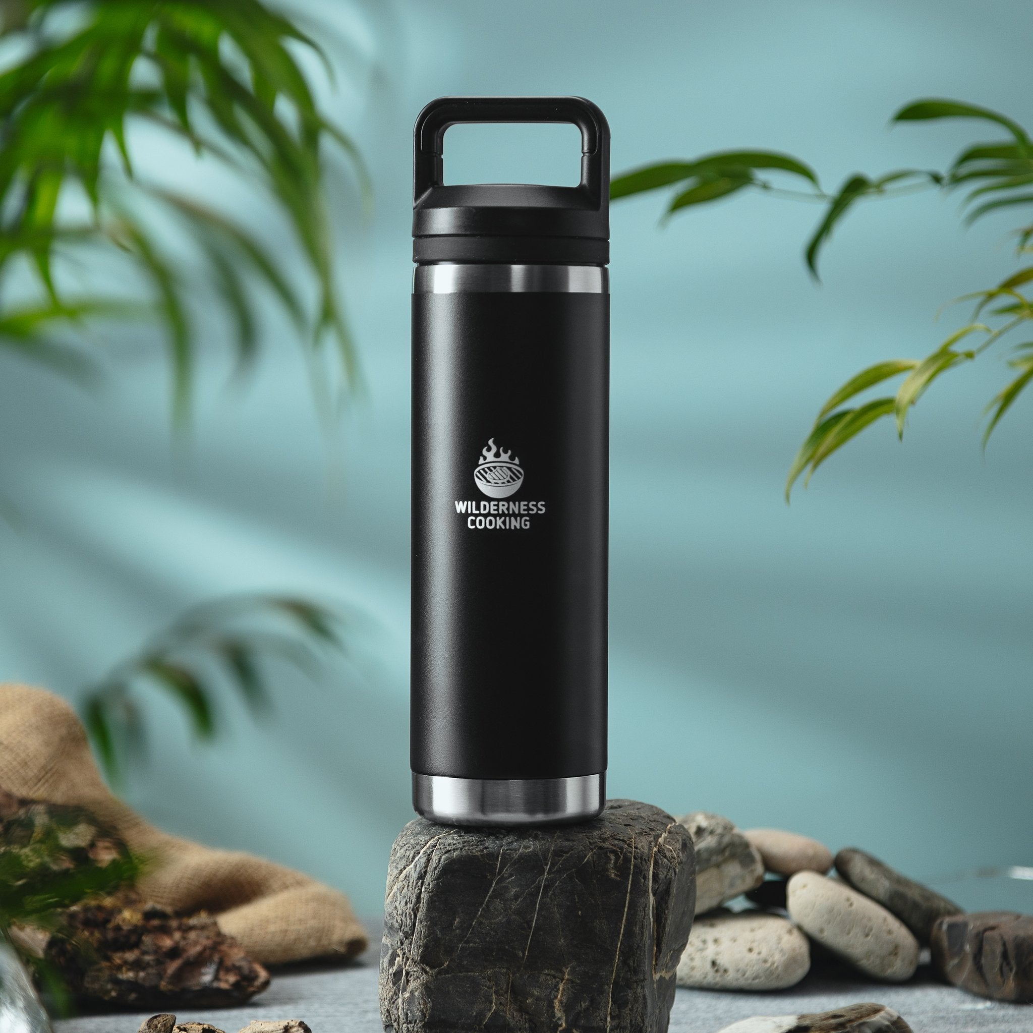 Hot&Cold Carry Lid Black Tumbler | 500 ML EU - Home&Wild