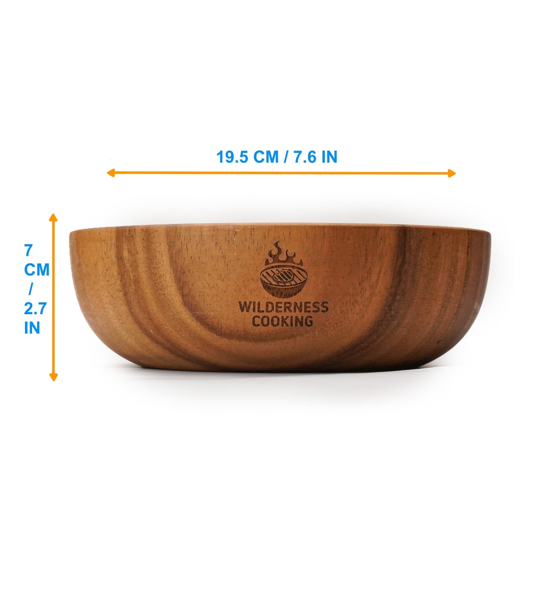 Medium Acacia Wood Bowl EU - Home&Wild
