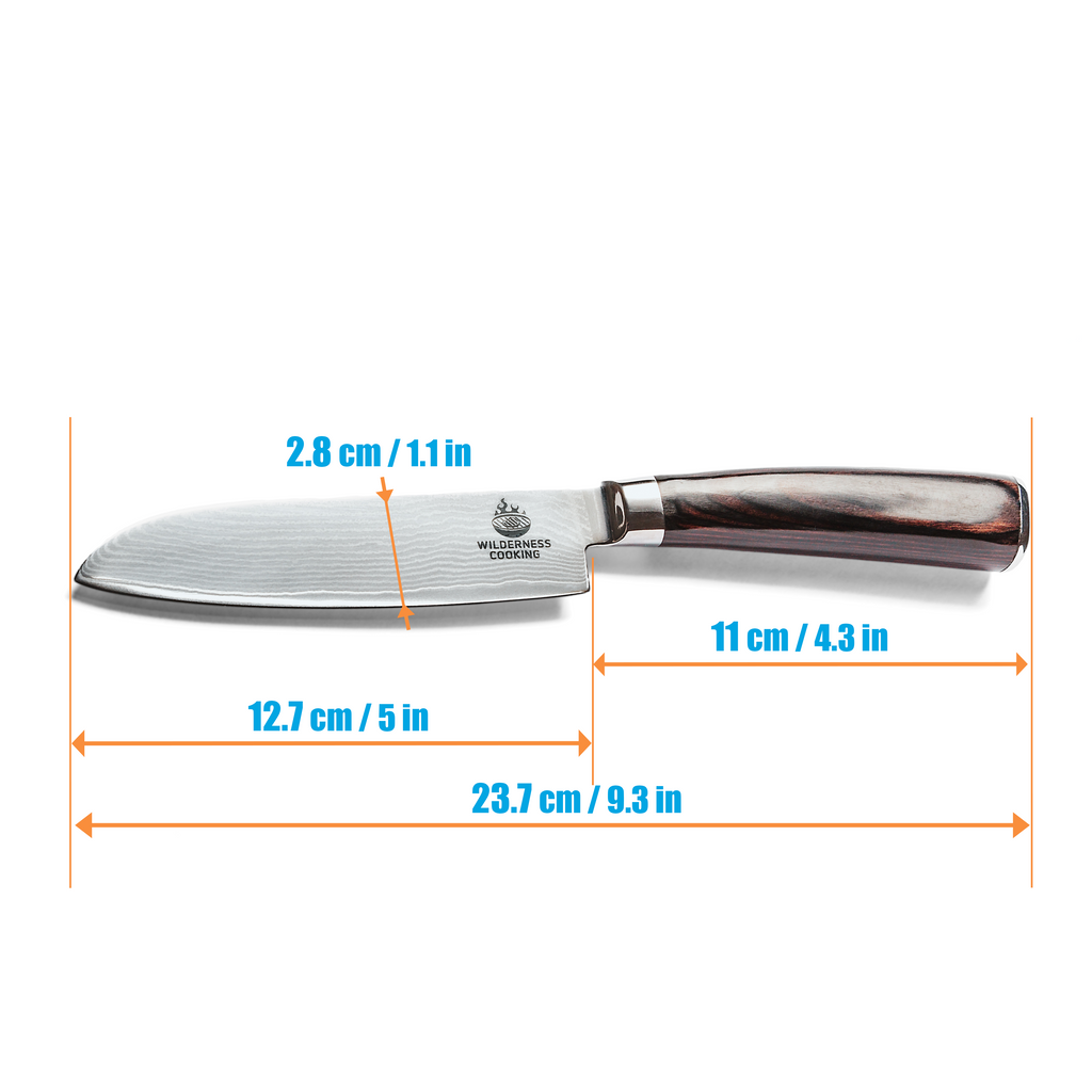 Damascus Santoku Knife