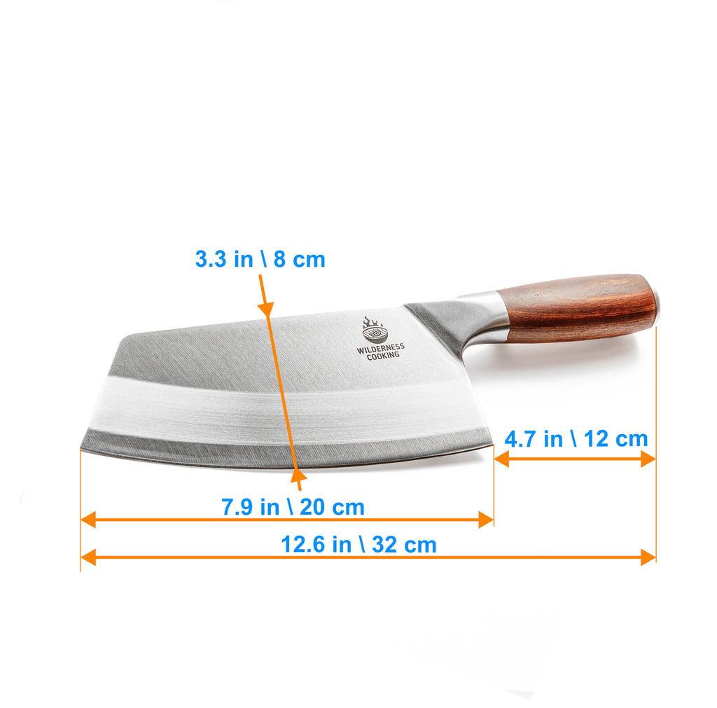 4 Types Kitchen Knife,Stainless Steel Chopping Chef Cleaver