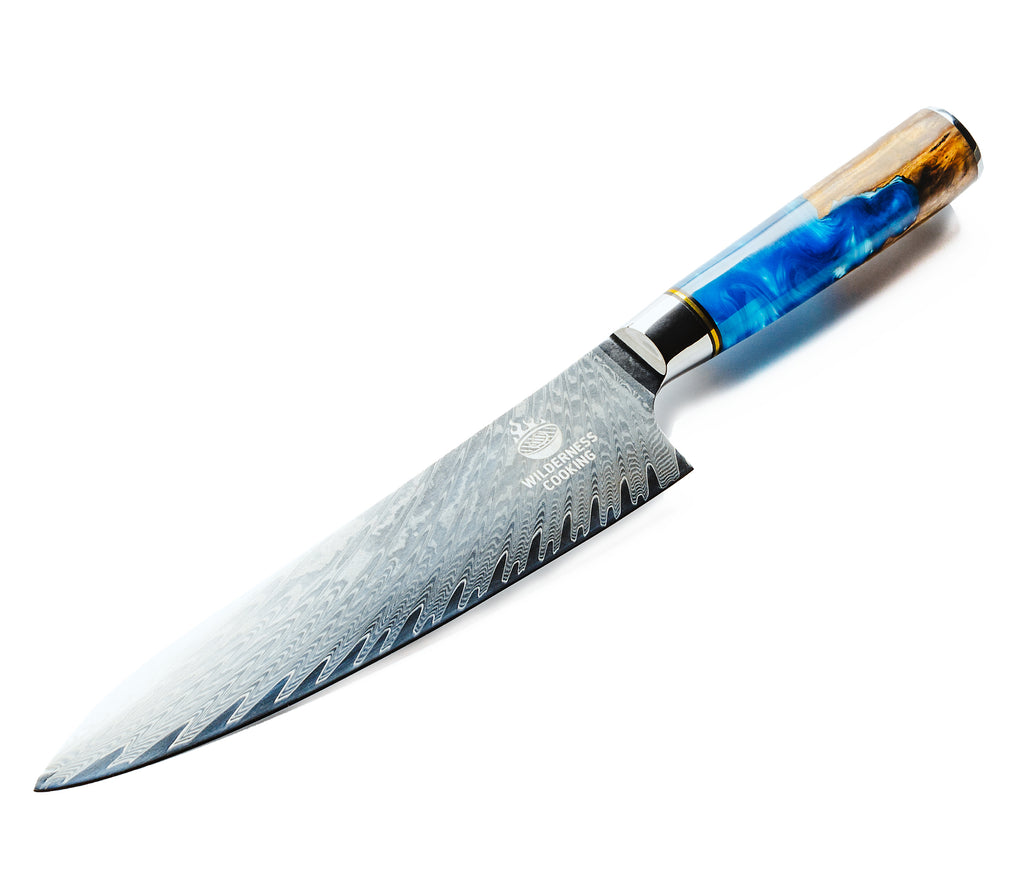 Premium Damascus Chef knife in Gift Box