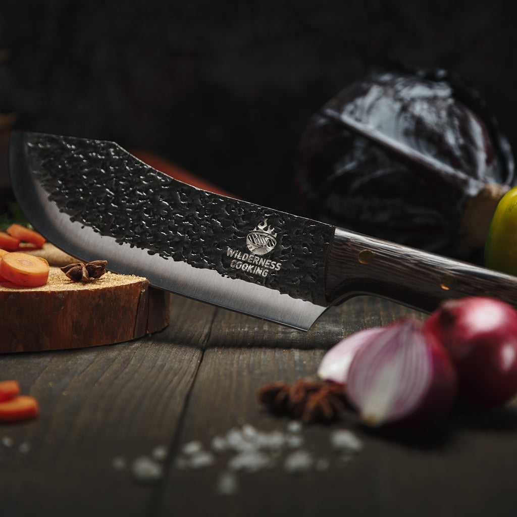 Wild Chef Knife with eco-leather sheath