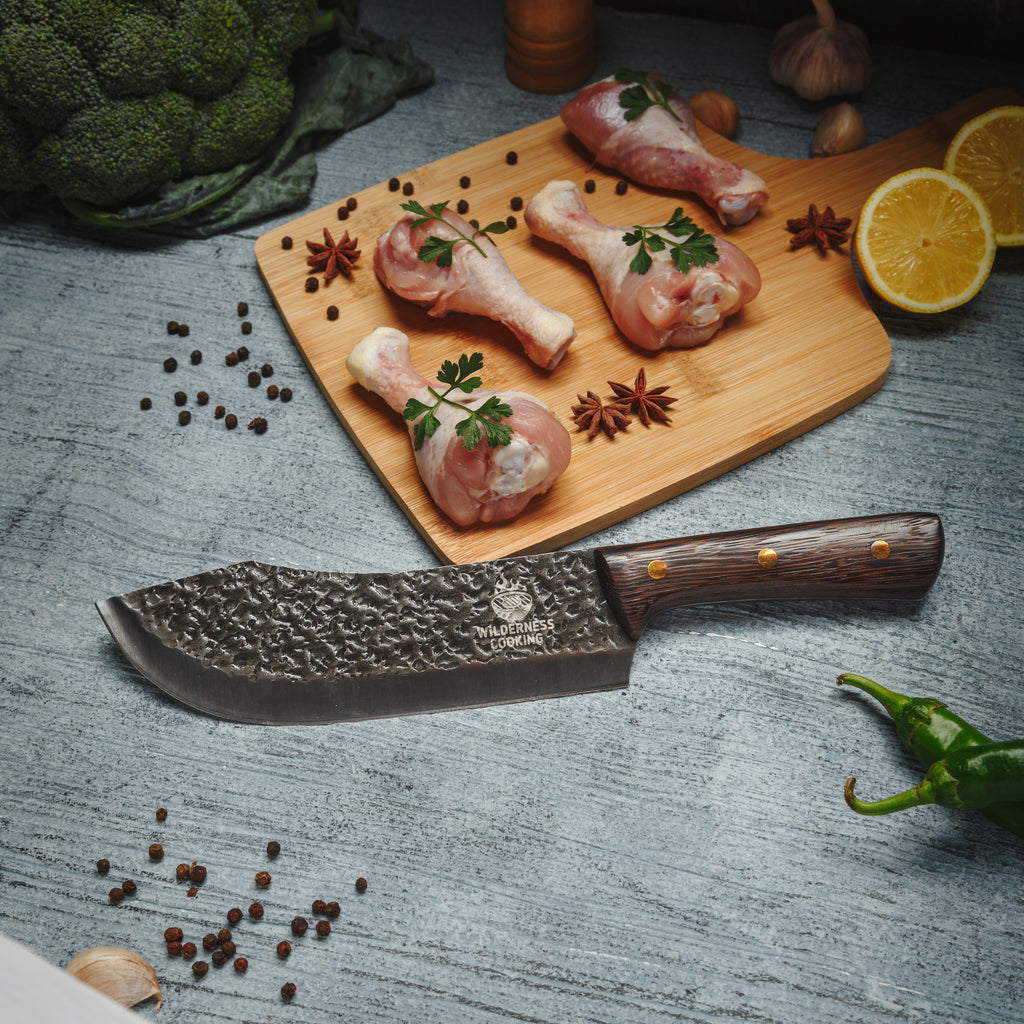 Wild Chef Knife with eco-leather sheath