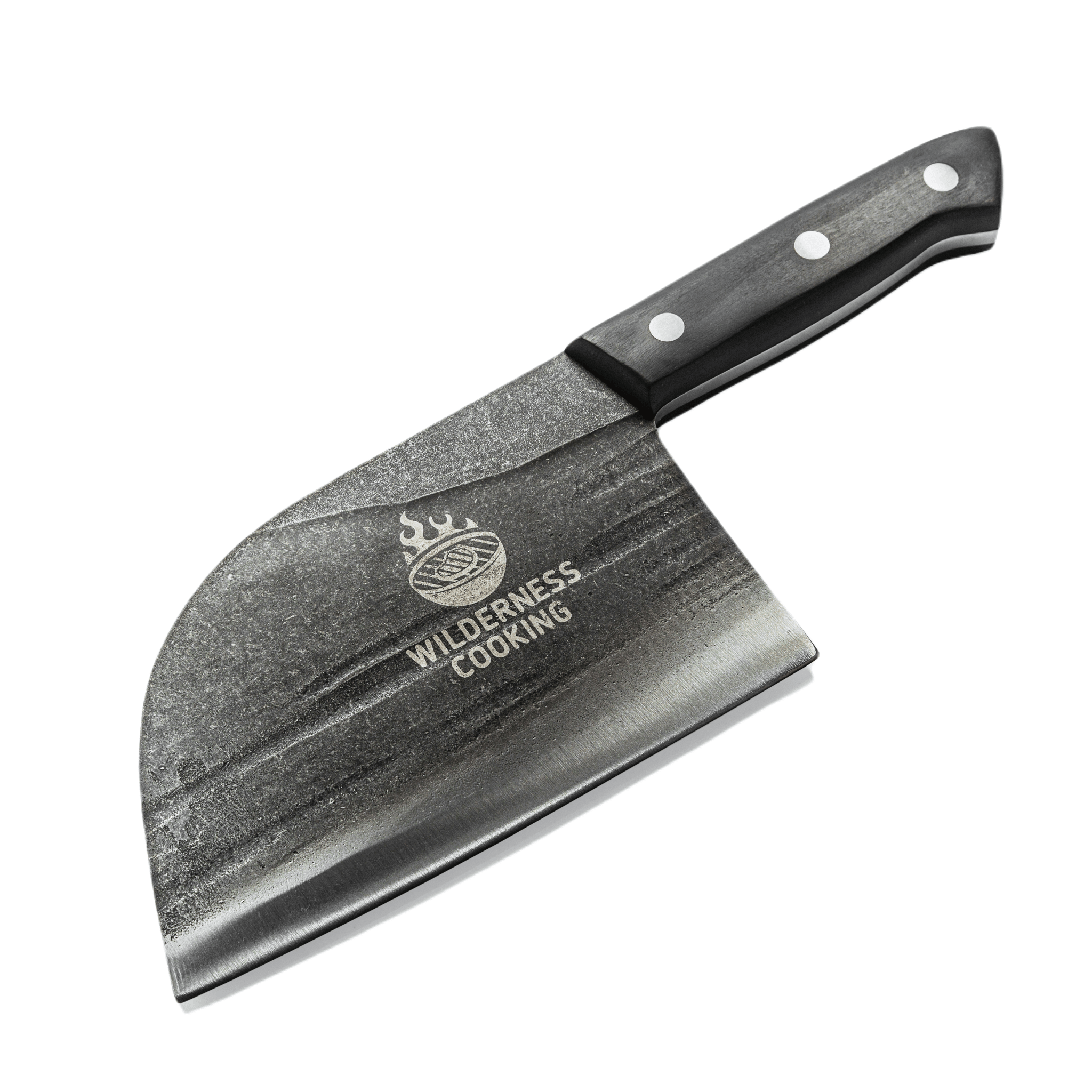 Old Style Cleaver Knife with eco-Leather Sheath - Home&Wild